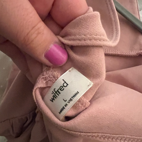 Wilfred backless bodysuit. Sheer with built in bodysuit camisole - Picture 7 of 7